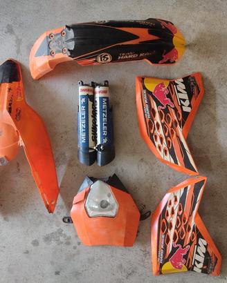 plastiche redbull KTM exc 125 2010