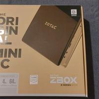 ZOTAC ZBOX BI329 WIFI WIN10Pro 4GB RAM 64GB SSD