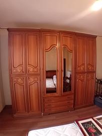 Armadio 10 ante con cassetto in stile