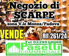 NEGOZIO DI SCARPE in zona V.le Monza/Padova