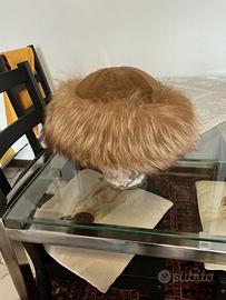 Cappello donna con pelliccia volpe