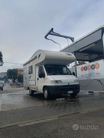 Camper mansardato Fiat McLouis