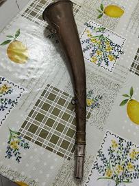 Corno da caccia alla volpe funzionante come nuovo