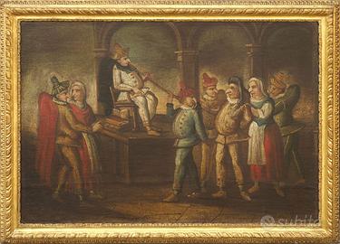 Marco Marcola,  Scena Carnevalesca - XVIII Secolo