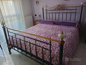 Letto in ferro battuto 