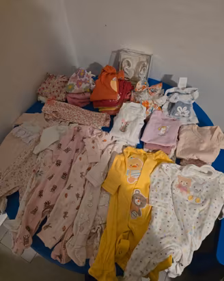 Set di vestiti neonata da 0, 4 mese, 33pezzi