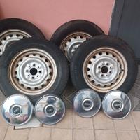 Cerchi completi per fiat 127/128