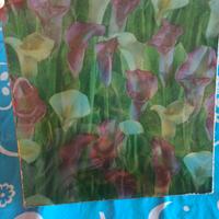 piatto quadrato decoupage