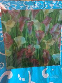 piatto quadrato decoupage