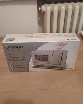 OREGON SVEGLIA DUAL ALARM PROJECTION CLOCK