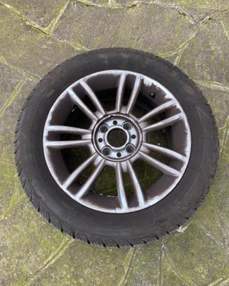 4 cerchi in lega e 4 gomme nuove 195/55 r15