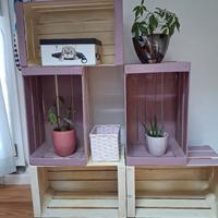 cassette legno decorate a mano