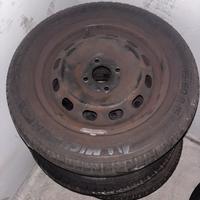SET 4 CERCHI FORD FIESTA + GOMME 195|60 R15