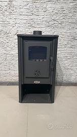 STUFA A LEGNA ATENE ROSSO 7,2 kW – €320