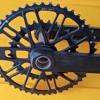 Guarnitura Goldix GXP perno shimano 24mm ped 165mm