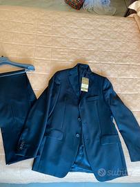 Abito blu tg. 46 ampia vestibilità