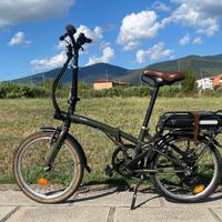 Bici elettrica pedalata assistita pieghevole BTWIN