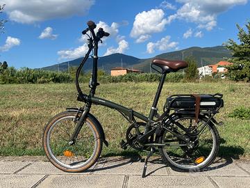 Bici elettrica pedalata assistita pieghevole BTWIN