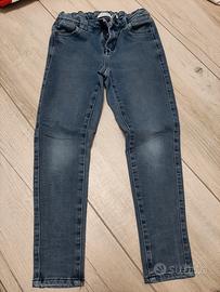jeans skinny 9/10 anni