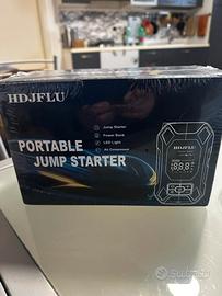 Avviatore Auto  +Compressore+Power bank+Torcia