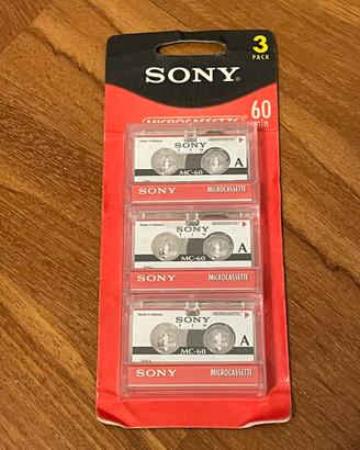 Microcassette Sony sigillate