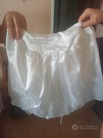 mantello bianco battesimo 