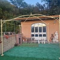GAZEBO QUADRATO IN FERRO