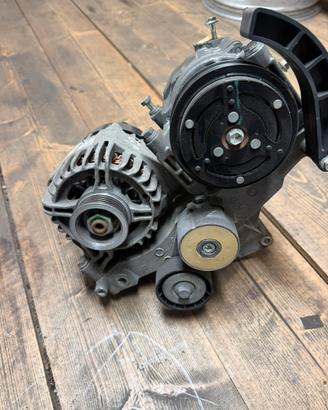 Alternatore e compressore Grande punto