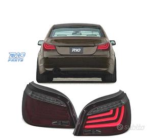 FANALI BMW E60 03-07 LED ROSSO AFFUMICATO 4 PORTE