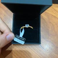 Anello Jeulia in Argento con pietra a cuore