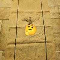 Sacco tedesco no elmetto ww1