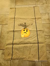 Sacco tedesco no elmetto ww1