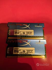 Kingston hyper x ddr3 sodimm 