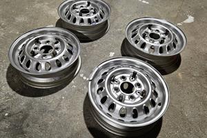 Cerchi Fiat Abarth 750 850 1000 3,5x12 tipo Fergat