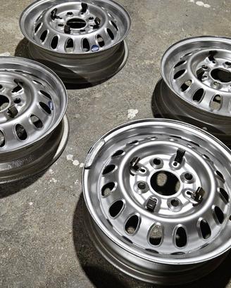 Cerchi Fiat Abarth 750 850 1000 3,5x12 tipo Fergat