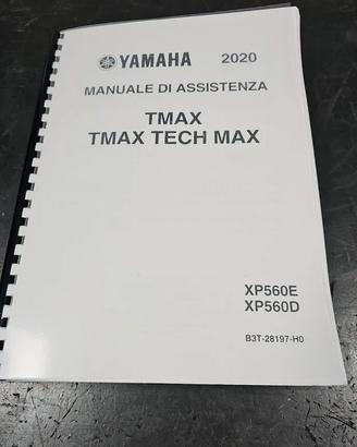 Manuale Officina, Tagliando Yamaha TMax 560 /2020