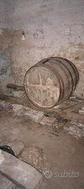 Vecchia botte in legno 