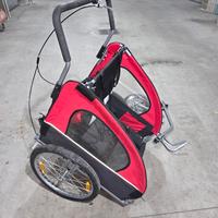 carrello da bici porta bimbo