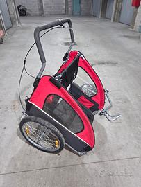 carrello da bici porta bimbo