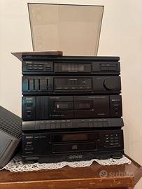 Impianto Stereo Vintage Irradio Completo