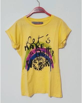 Maglia t -shirt vintage Zara gialla