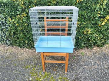 Gabbia per uccelli 60x40x66h