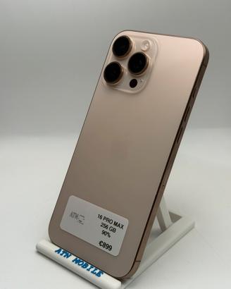 Iphone 16 PRO MAX 256 GB 🔋90%