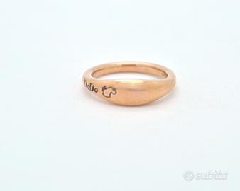 Anello Dodo Promise oro rosa
