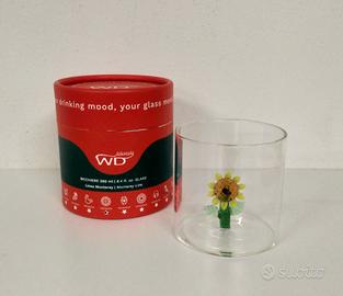 WD Lifestyle - Bicchiere con Girasole