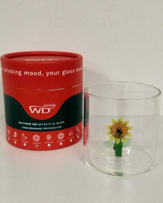 WD Lifestyle - Bicchiere con Girasole