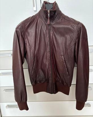 Giubbino pelle donna Bomboogie - Taglia S