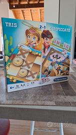 gioco Tris e L'impiccato Clementoni NUOVO