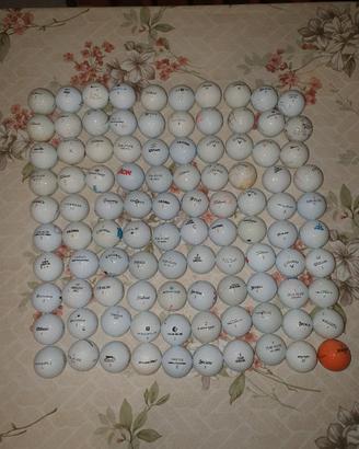 Lotto 100 palline da golf 