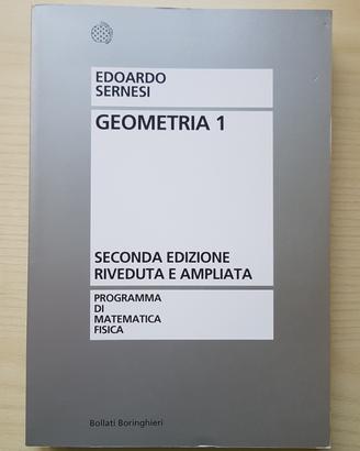 Geometria 1, Edoardo Sernesi